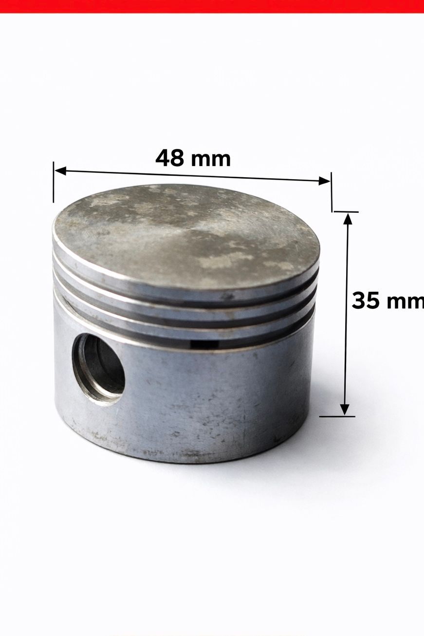 25-50 lt kopresör pistonu