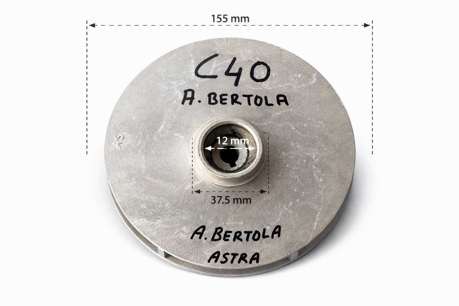 ALEM BERTOLA  ASTRA C40  ALÜMİNYUM FAN ÇARK