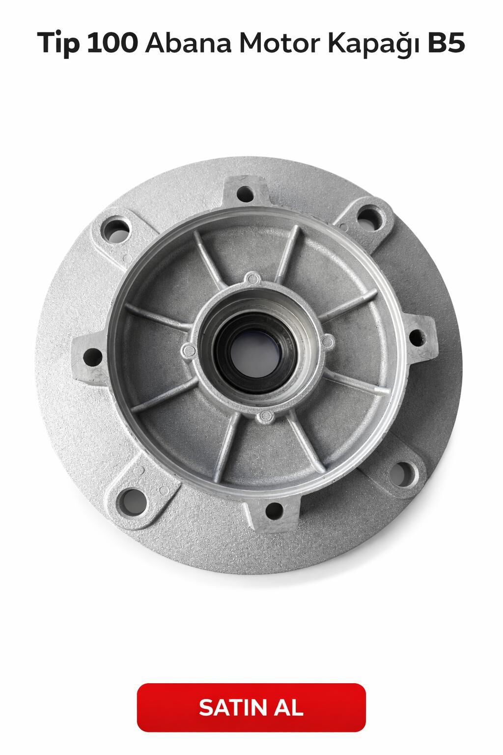 Abana motor kapagı 100 tip B5 filanş