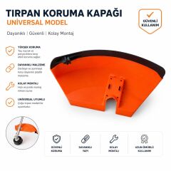 MOTORLU TIRPAN KORUMA KAPAGI